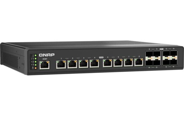 1850540_3 - Mediatech QNAP QSW-IM3216-8S8T, Management Switch 16-Port 10GbE SFP+/RJ-45, rackmount design
