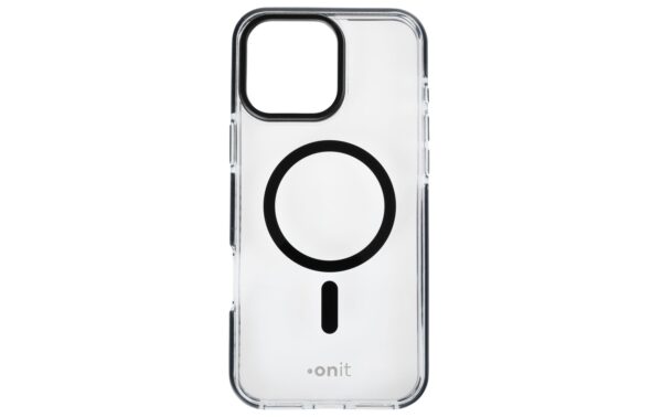 1853448_4 - Mediatech onit Back Cover Mill.Std. iPhone 16 pro Max transp.schw / Magsafe / Mill.Std.3m / GRS
