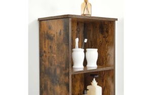 Vasagle Schrank Rustic Braun 40x30x167 cm (BxTxH), MDF