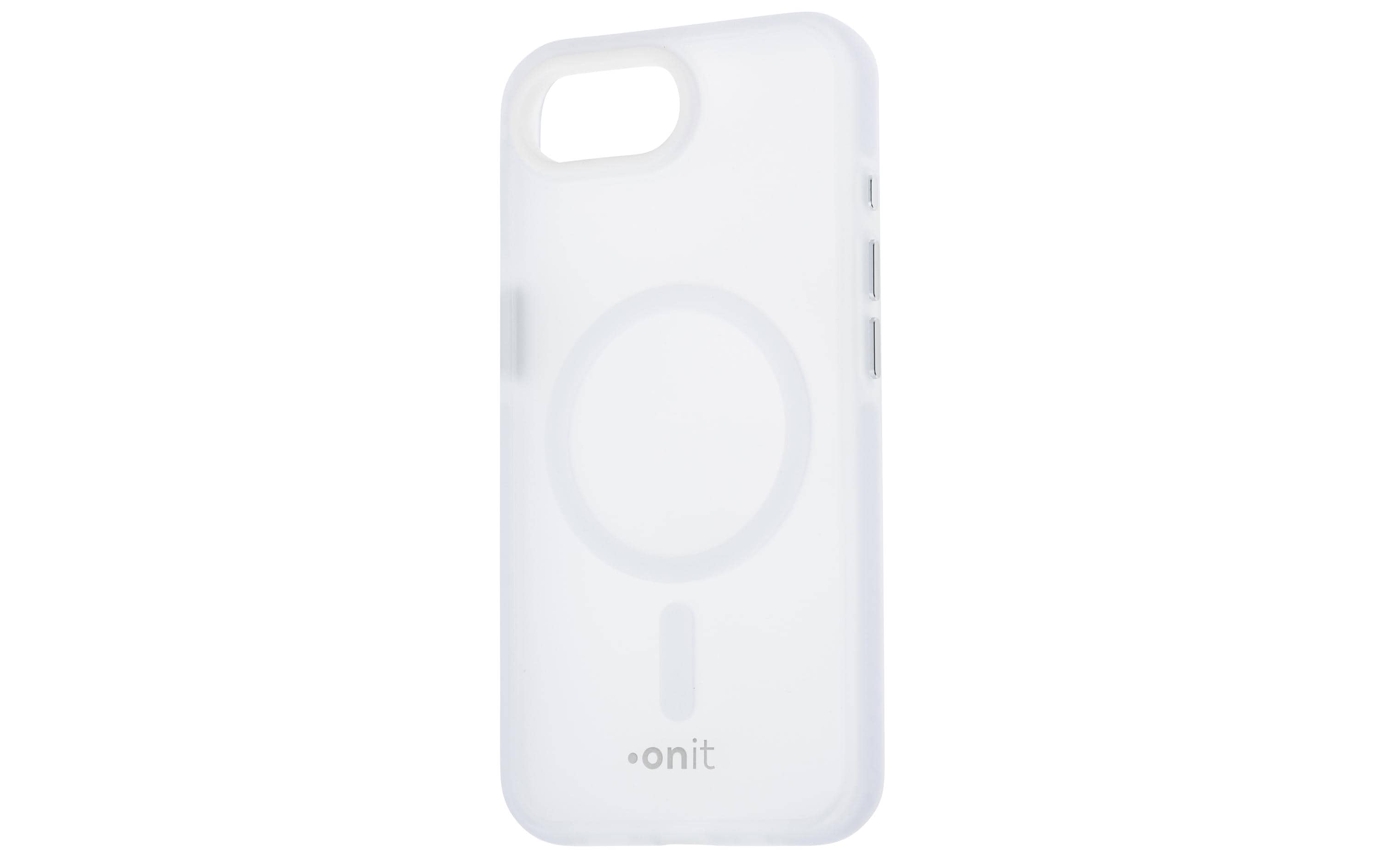 1853623 - Mediatech onit Back Cover Mill.Std. iPhone 16e (SE25) mattweiss / Magsafe / Mill.Std.3m / GRS