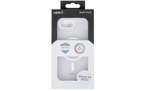 1853623_8 - Mediatech onit Back Cover Mill.Std. iPhone 16e (SE25) mattweiss / Magsafe / Mill.Std.3m / GRS