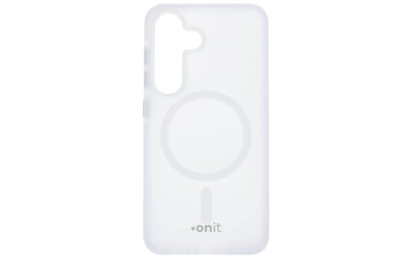 1853655_4 - Mediatech onit Back Cover Mill.Std. Samsung S25 mattweiss / Magsafe / Mill.Std.3m / GRS