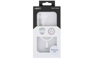 1853655_8 - Mediatech onit Back Cover Mill.Std. Samsung S25 mattweiss / Magsafe / Mill.Std.3m / GRS
