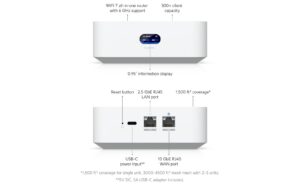 Ubiquiti UniFi Express : UX7 Mesh Gateway WiFi-7, SFP+, 2.5GE, UniFi Controller