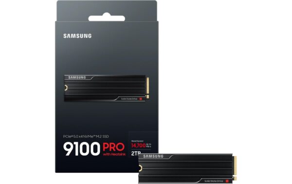 SSD Samsung 9100 PRO, 2TB, M.2 2280 TLC HT NVMe 2.0, PCIe Gen.5.0 x4, 14700/13400 MB/s