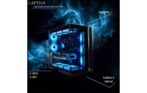 Captiva PC Highend Gaming I89-020 i9 14900KF RTX5080 64GB 2TB SSD WIN11