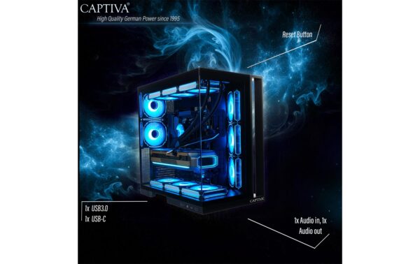 Captiva PC Highend Gaming I89-020 i9 14900KF RTX5080 64GB 2TB SSD WIN11