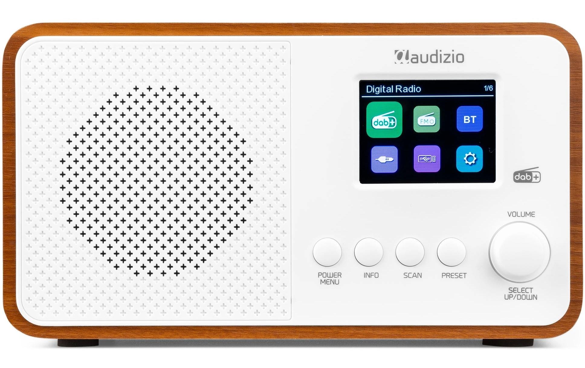 1857557_1 - Mediatech Audizio Avio WH DAB+/FM Radio mit Bluetooth, weiss