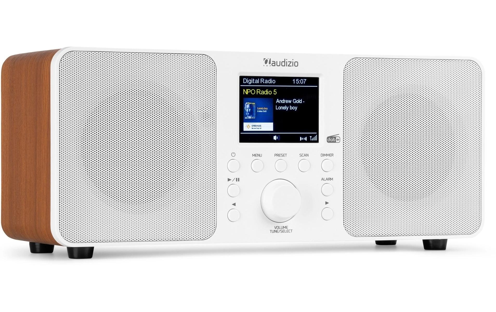 1857563 - Mediatech Audizio Genua WH DAB+/FM Radio mit Bluetooth, weiss kaufen Schweiz | Mediatech.ch