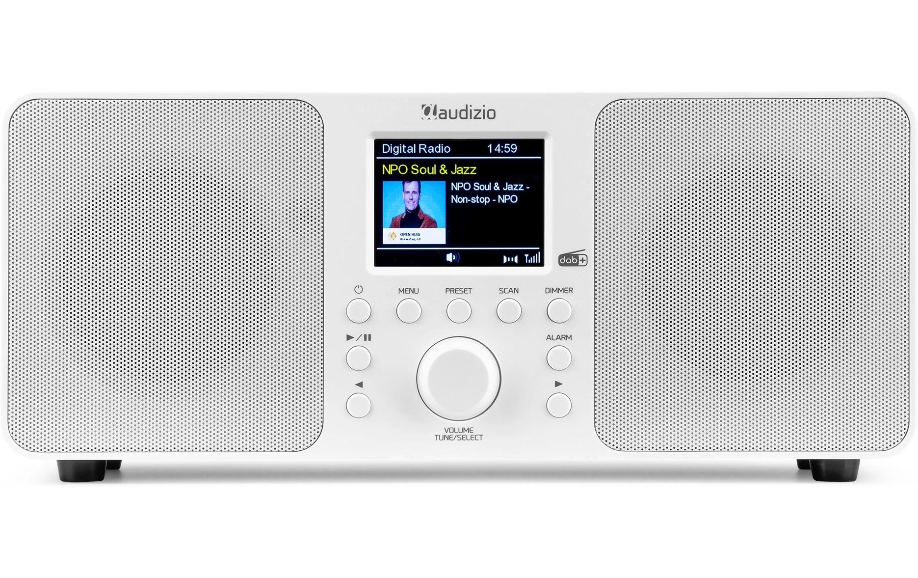 1857563_1 - Mediatech Audizio Genua WH DAB+/FM Radio mit Bluetooth, weiss