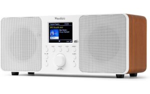 1857563_2 - Mediatech Audizio Genua WH DAB+/FM Radio mit Bluetooth, weiss