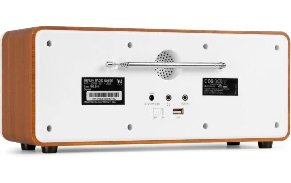 1857563_7 - Mediatech Audizio Genua WH DAB+/FM Radio mit Bluetooth, weiss