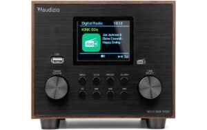 Audizio Vieste WD DAB+/FM Radio, BT, SUB, holzoptik