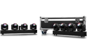 BeamZ FCPQ Flightcase für 2x Panther Quatro Bar
