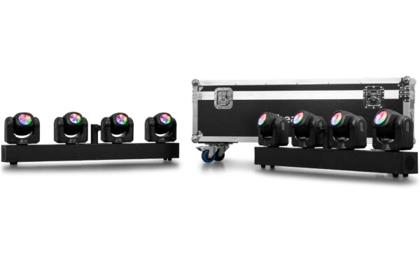 BeamZ FCPQ Flightcase für 2x Panther Quatro Bar