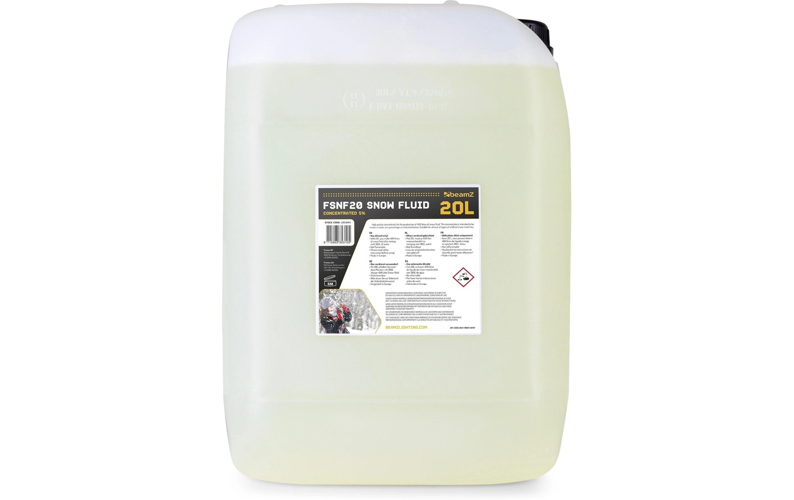 1857572 - Mediatech BeamZ FLNF20 Schneefluid, Konzentrat 3%, 20L kaufen Schweiz | Mediatech.ch