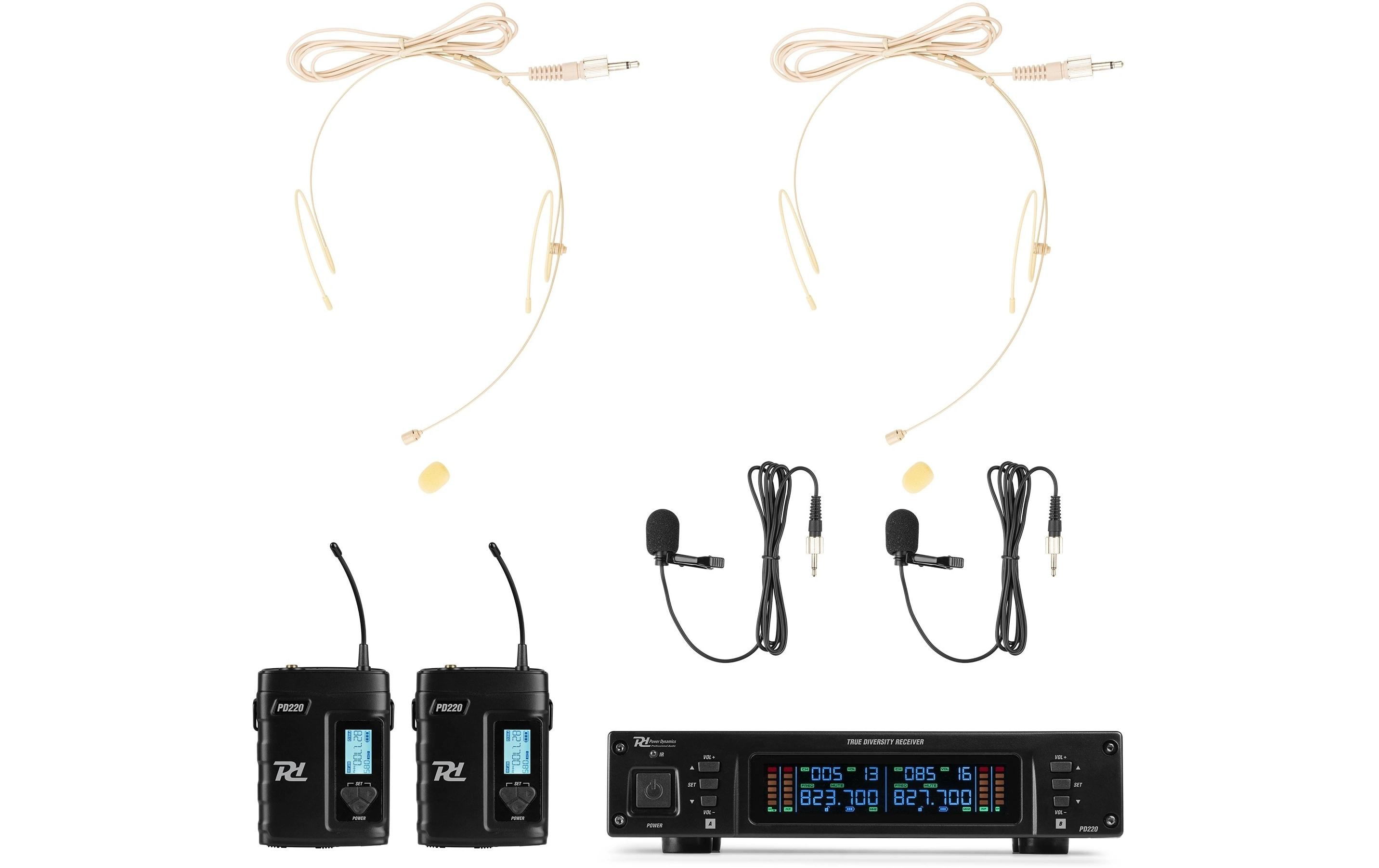 1857609 - Mediatech Power Dynamics PD220B 80-Kanal Funkstrecke VHF kaufen Schweiz | Mediatech.ch