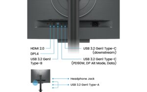 1857786_4 - Mediatech BenQ RD280UA, 28.2, 3840x2560, IPS HDMI, DP, 1x USB C, 4x USB, 3:2
