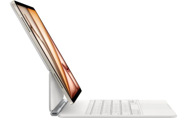 Apple Magic Keyboard Swiss White fürs iPad Air 13 2025