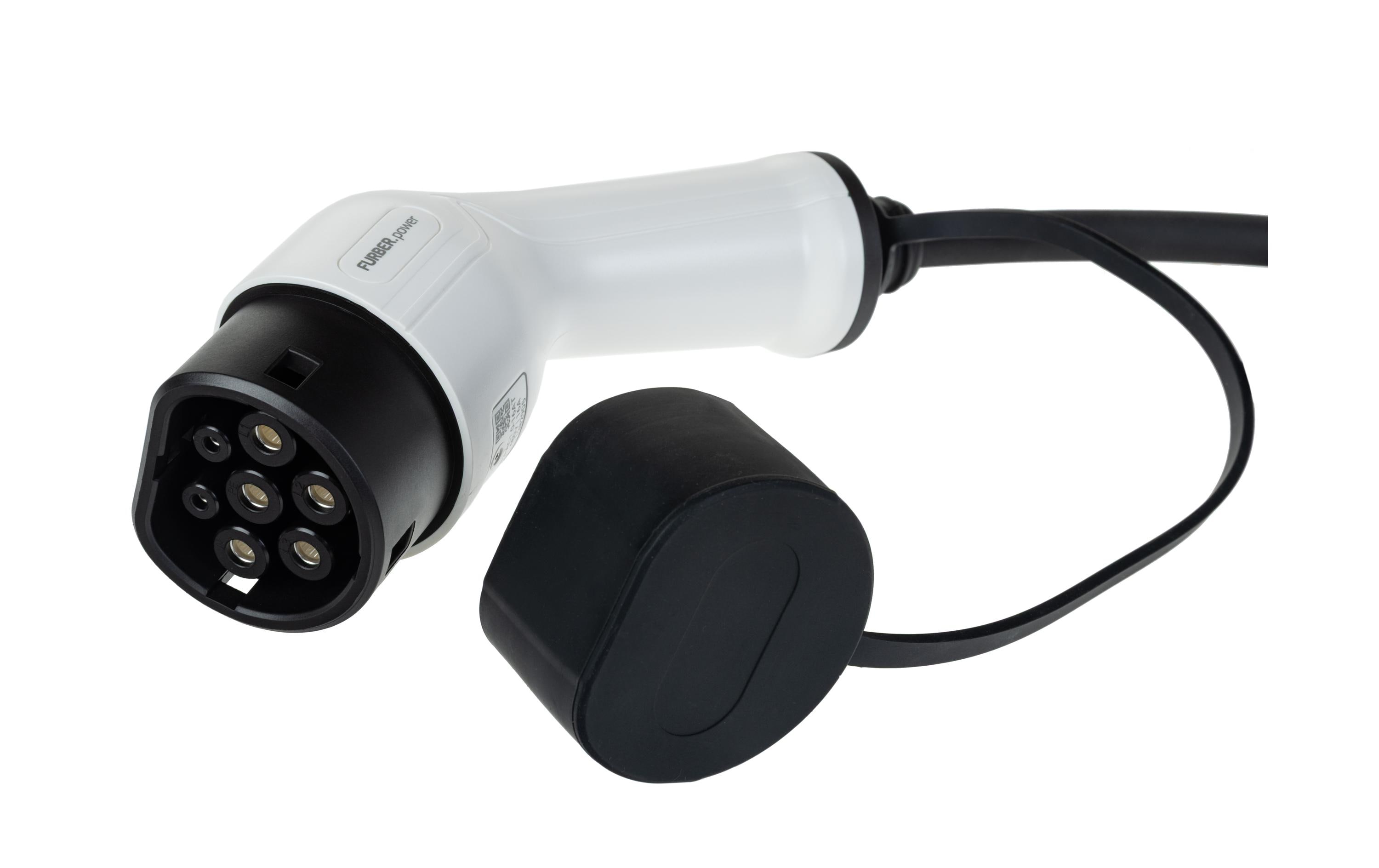 1858945_1 - Mediatech F.power Typ 2 Ladekabel THOR 11kW 8m gerade