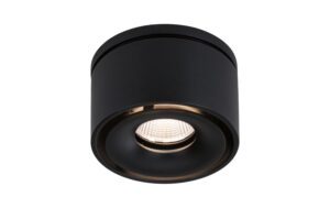 Paulmann LED Einbau Spircle rund 78mm 8W 550lm 230V 3000K Schwarz matt