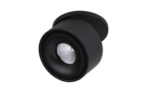 Paulmann LED Einbau Spircle rund 78mm 8W 550lm 230V 3000K Schwarz matt