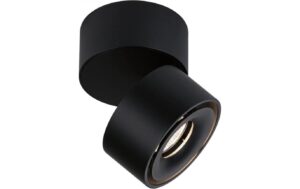 Paulmann LED Deckenleuchte Spircle 78mm 8W 550lm 230V 3000K Schwarz matt