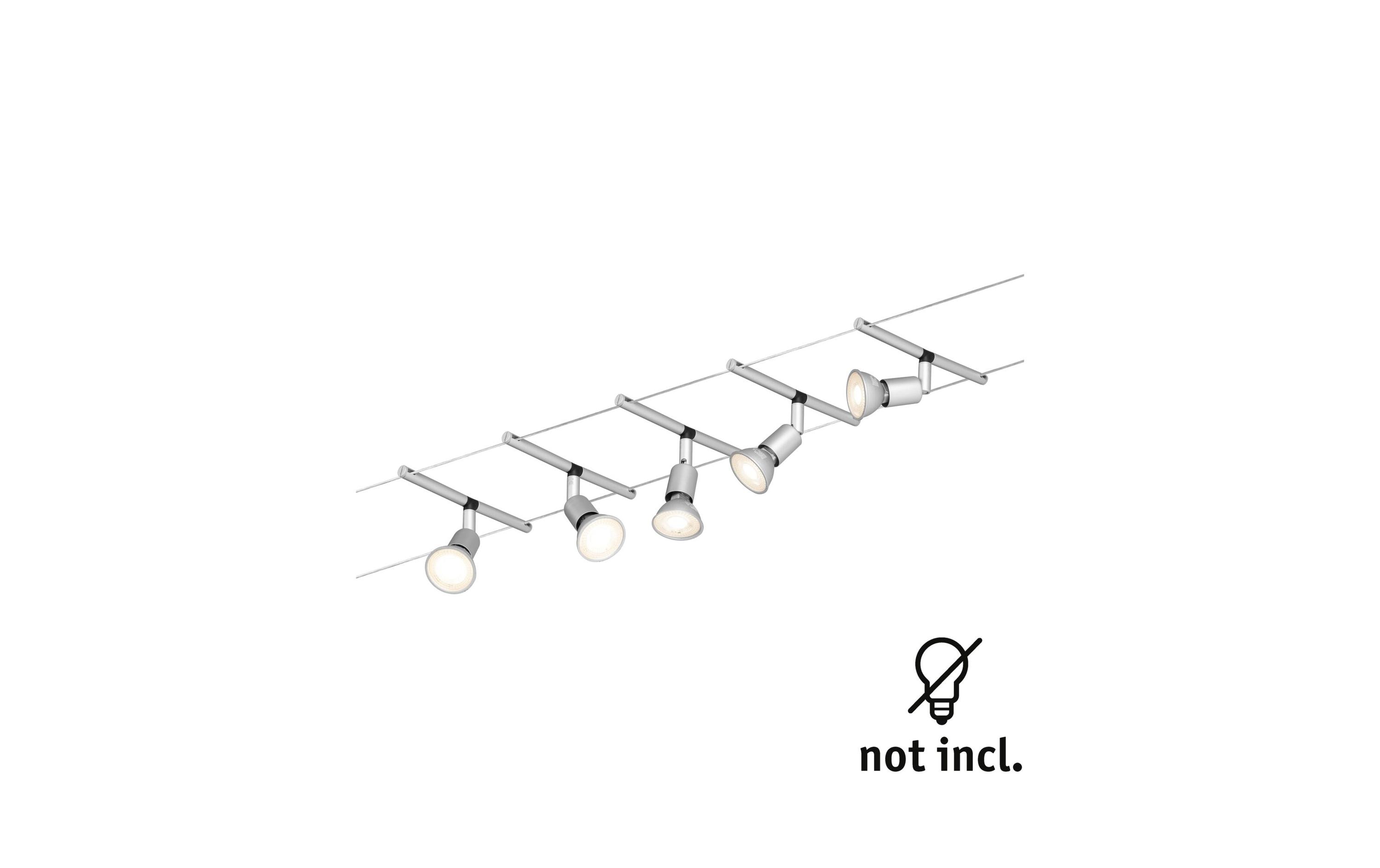1859126_1 - Mediatech Paulmann Seilsystem Spice SaltLED Basisset GU5,3 max. 5x10W dimmbar 230/12V Chrom mat