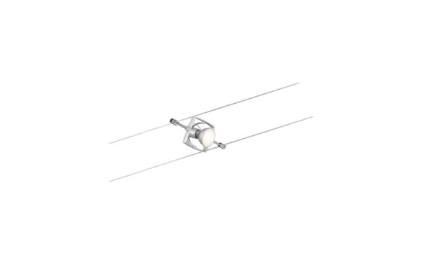 Paulmann Seilsystem Mac II Basisset GU5,3 max. 7x10W dimmbar 230/12V Chrom matt