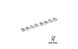 1859128_2 - Mediatech Paulmann Seilsystem Cardan Basisset GU5,3 max. 8x10W dimmbar 230/12V Chrom matt, Chro