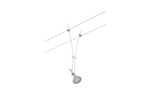 Paulmann CorDuo Seilsystem Comet Einzelspot GU5,3 max. 50W dimmbar 12V Chrom matt