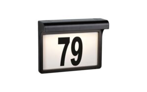 Paulmann Solar LED Hausnummernleuchte Dayto II IP44 3000K 2lm Schwarz kaufen Schweiz | Mediatech.ch