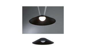 Paulmann ULine Pendel Cone 350mm 3000K 90Ra 930 12W 48V DC Schwarz Aluminium