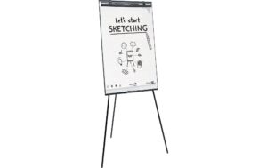 Legamaster SKETCH EASY Flipchart, 105x65cm Dreibein, H: 187cm