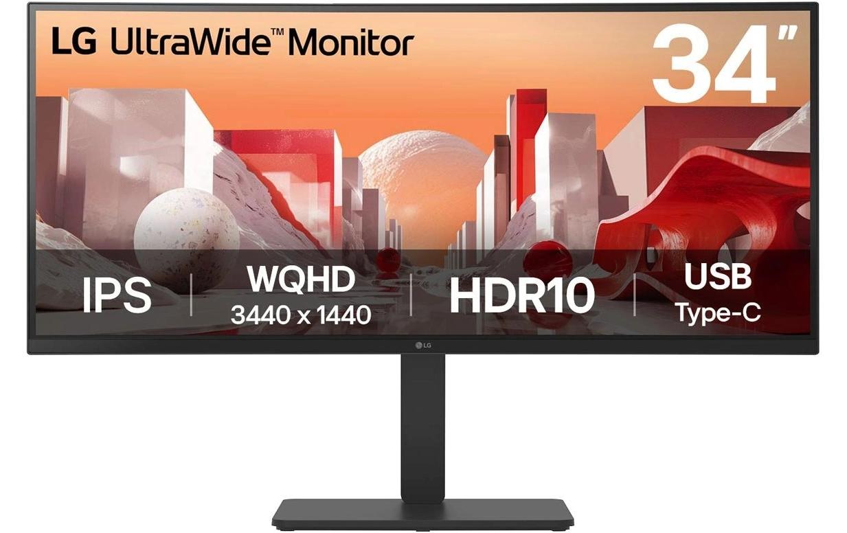 1860625 - Mediatech LG 34BA75QE-B 34, 3440x1440 IPS, KVM Switch, USB C mit max. 90W kaufen Schweiz | Mediatech.ch