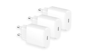 LMP USB-C GaN P.A. 20W 3Pack iPad/iPhone USB-C max. 20W, QC 3.0 & PD