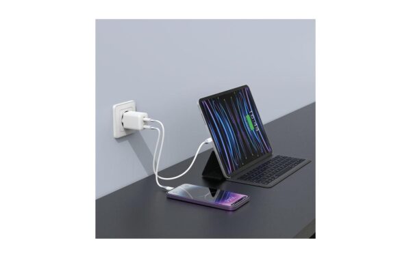 1861067_2 - Mediatech LMP Power Adapter USB-C 35W iPad/iPhone QC 3.0 & PD, für alle iPhone, iPad