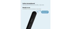 LMP DigiPen BK für iPad 140 mAh, USB-C-C Ladekabel, Touch Ein-/Aus