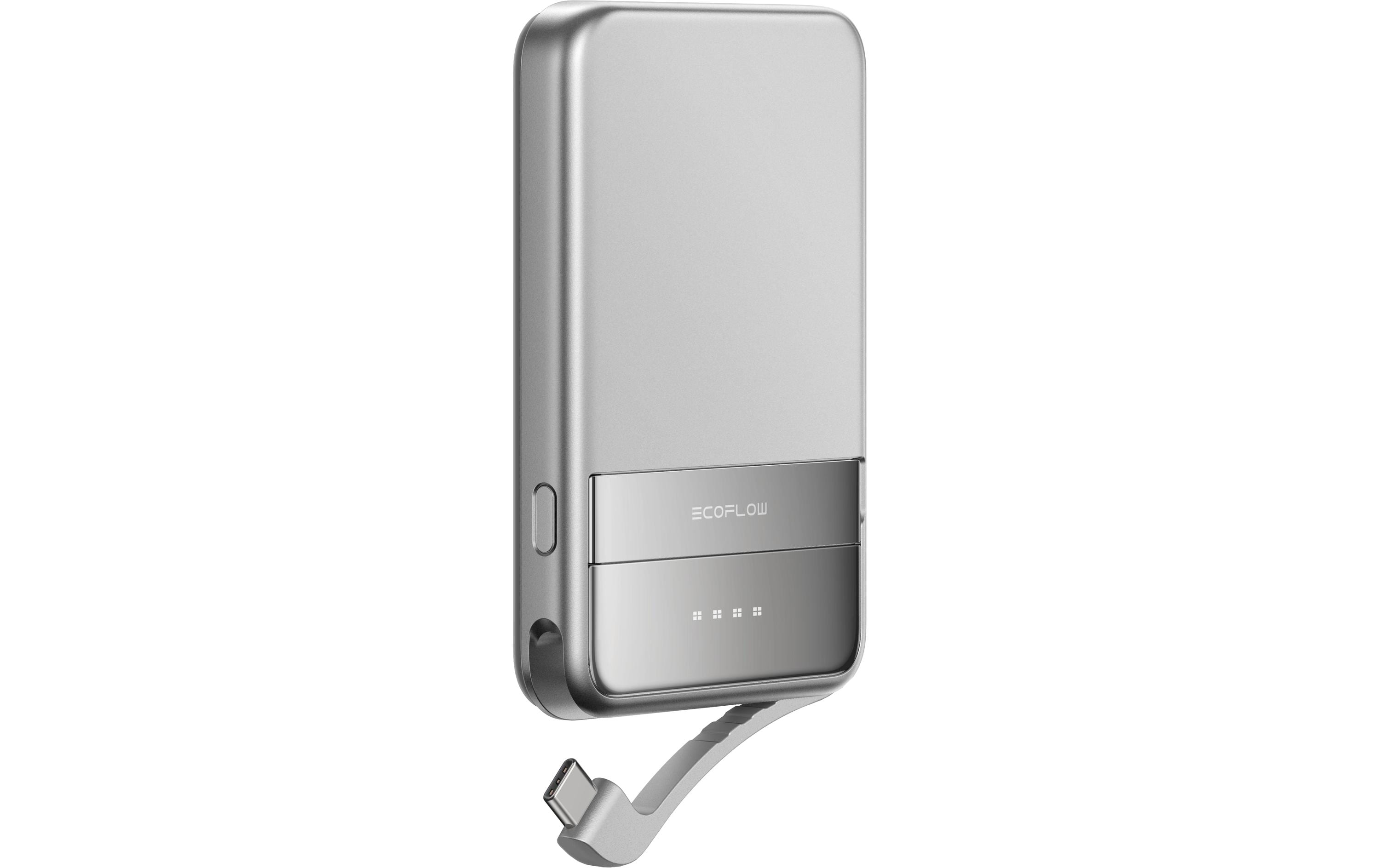 1862002 - Mediatech EcoFlow RAPID Magnetische Powerbank 5000mA Silber kaufen Schweiz | Mediatech.ch