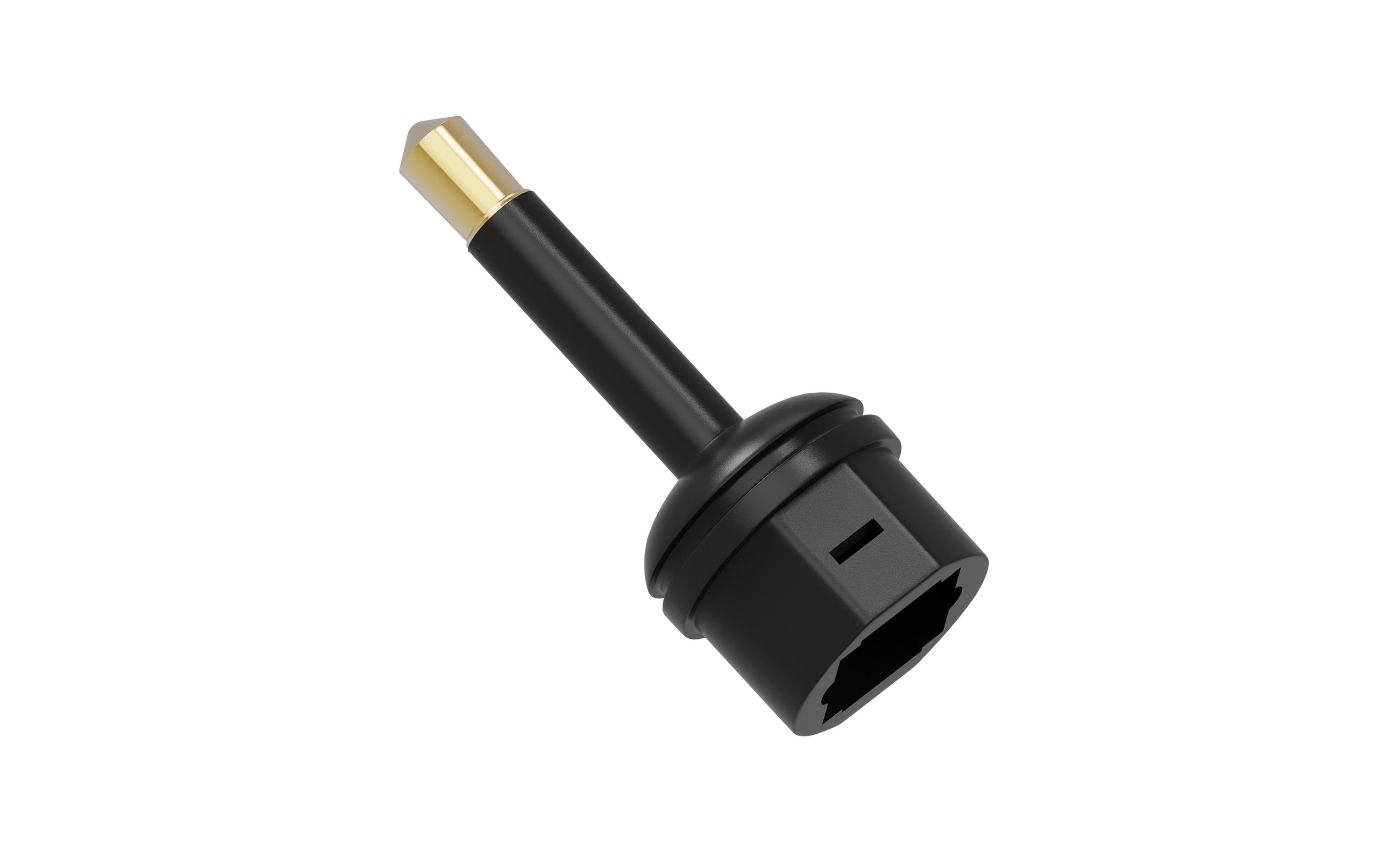1862412 - Mediatech HDSupply 3.5mm Audioadapter-Toslink Buchse schwarz, Stecker - Buchse kaufen Schweiz | Mediatech.ch