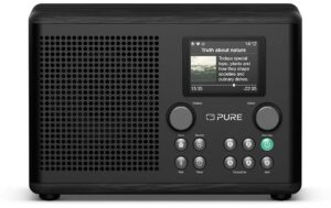 Pure DAB+ Radio Classic H4i Black Ash