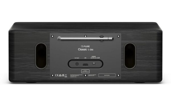 Pure DAB+ Radio Classic C-D6i Black Ash
