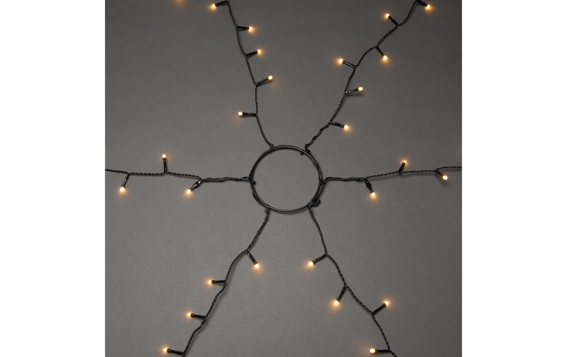 1864411_1 - Mediatech Konstsmide LED Baummantel 6 Stränge à 45 LE 270 bernsteinfarbene LED 3, 6W, Timer, IP55