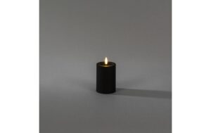 1864439_1 - Mediatech Konstsmide LED Kerze Kunststoff mattschwarz 1 ww LED, exkl. Batterie AA, H: 10cm IP44