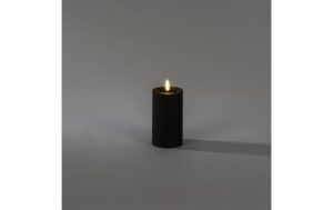 1864442_1 - Mediatech Konstsmide LED Kerze Kunststoff mattschwarz 1 ww LED, exkl. Batterie AA, H: 12cm IP44