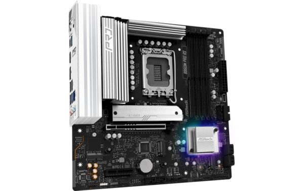 ASRock B860M PRO RS, mATX, LGA1851 Intel B860, LGA1851, 4x DDR5, PCIe 5.0