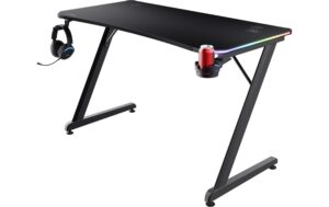 Trust GXT709 Luminus RGB Gaming Tisch schwarz