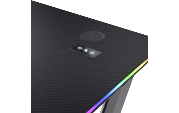 Trust GXT709 Luminus RGB Gaming Tisch schwarz
