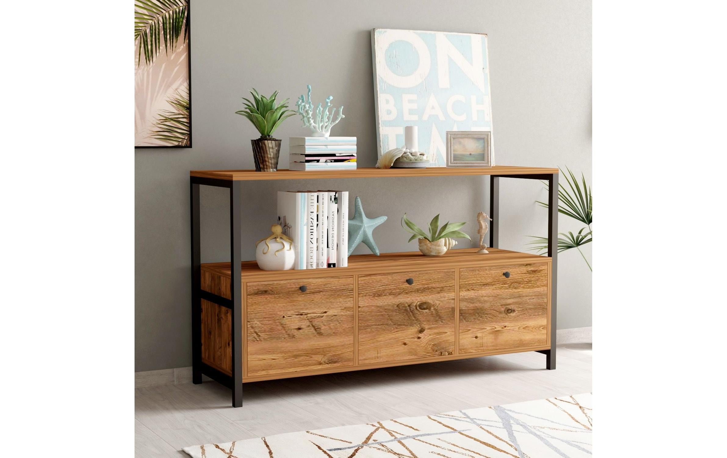 1865252_1 - Mediatech Woody Fashion Sideboard Nero Span melaminbeschichtet