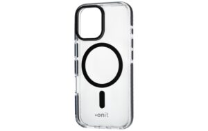 onit Back Cover Mill.Std. iPhone 17 transp.schw / Magsafe / Mill.Std.3m / GRS